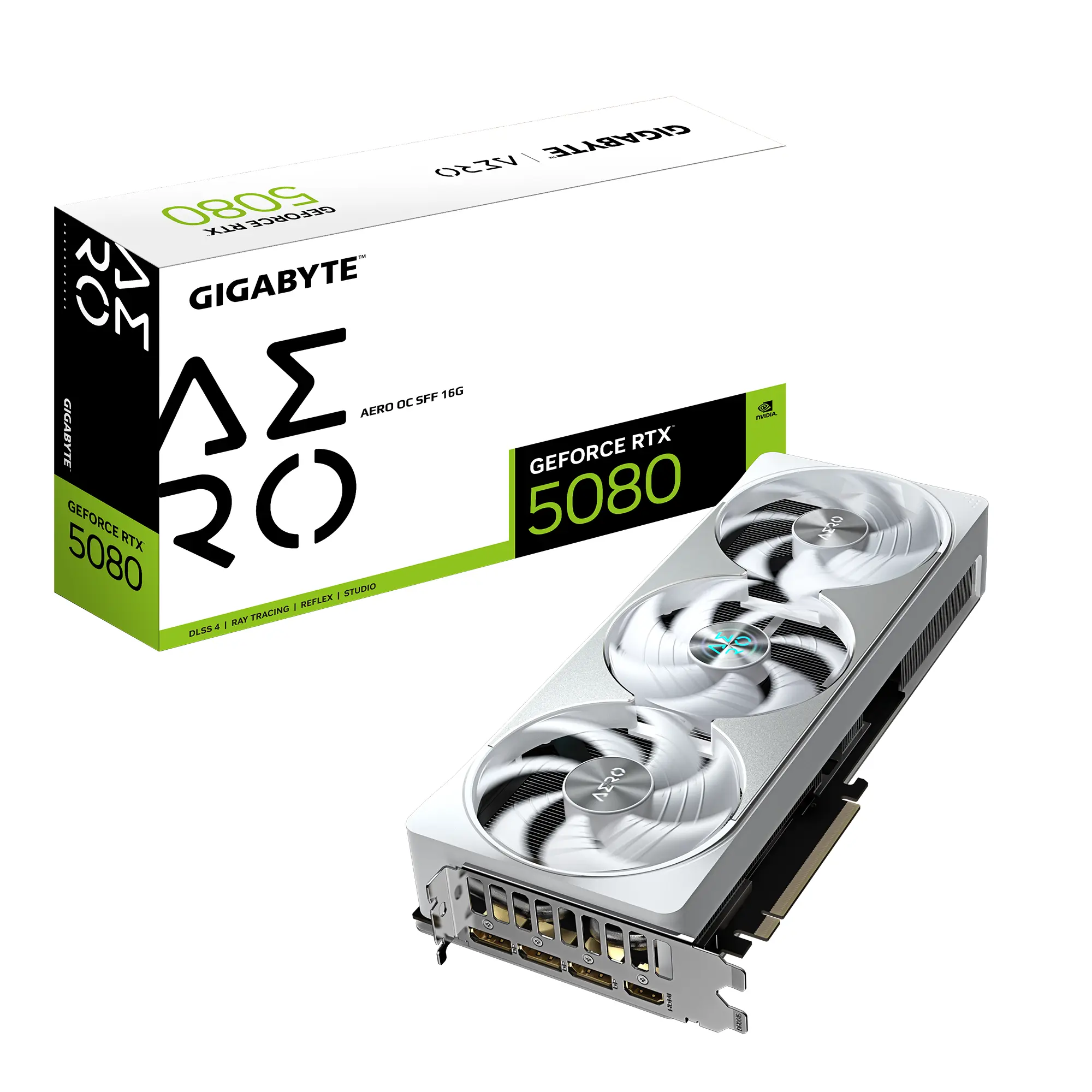 GPU RTX 5080 16GB GIGABYTE AERO OC SFF WHITE